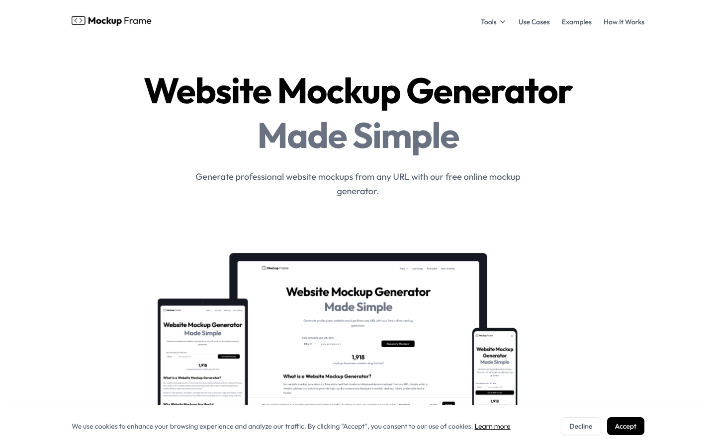 Mockup Frame